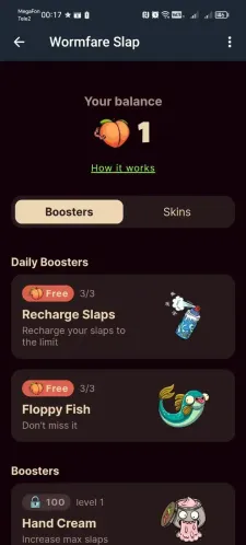 Wormfare Slap