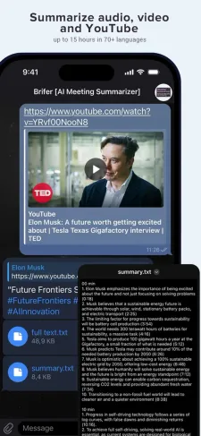 Brifer [AI Meeting Summarizer]