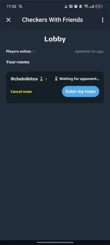 Checkers With Friends