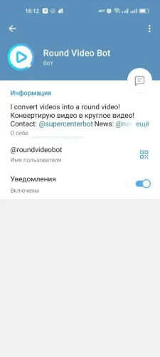 Round Video Bot