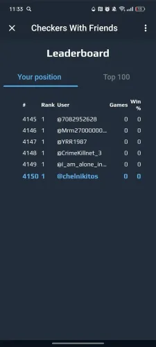 Checkers With Friends