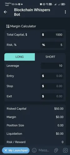 Blockchain Whispers Bot