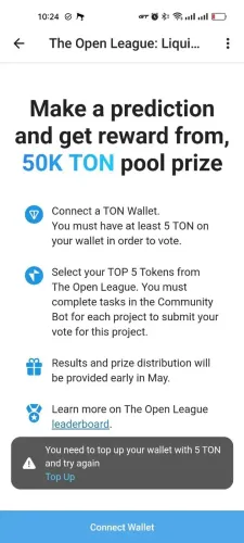 The Open League Pools