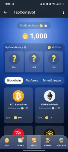 TapCoinsBot