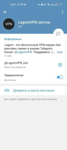 LagomVPN service